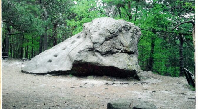 Der Deiwelsstähn auf dem Steinrauschhang (Walter Schmolenzky)